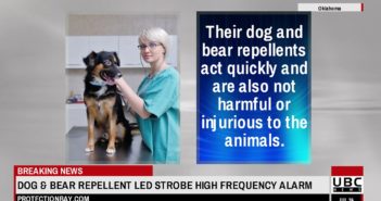 Dog & Bear Repellent LED Strobe High Frequency Ultrasonic Sound Announced