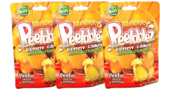 Interactive Mango-Flavored Candy With Peelable Layers: Perfect For Fun Snacking