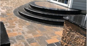 Middlesex County Driveway Paving Contractor Installs Easy To Maintain Brick Pavers